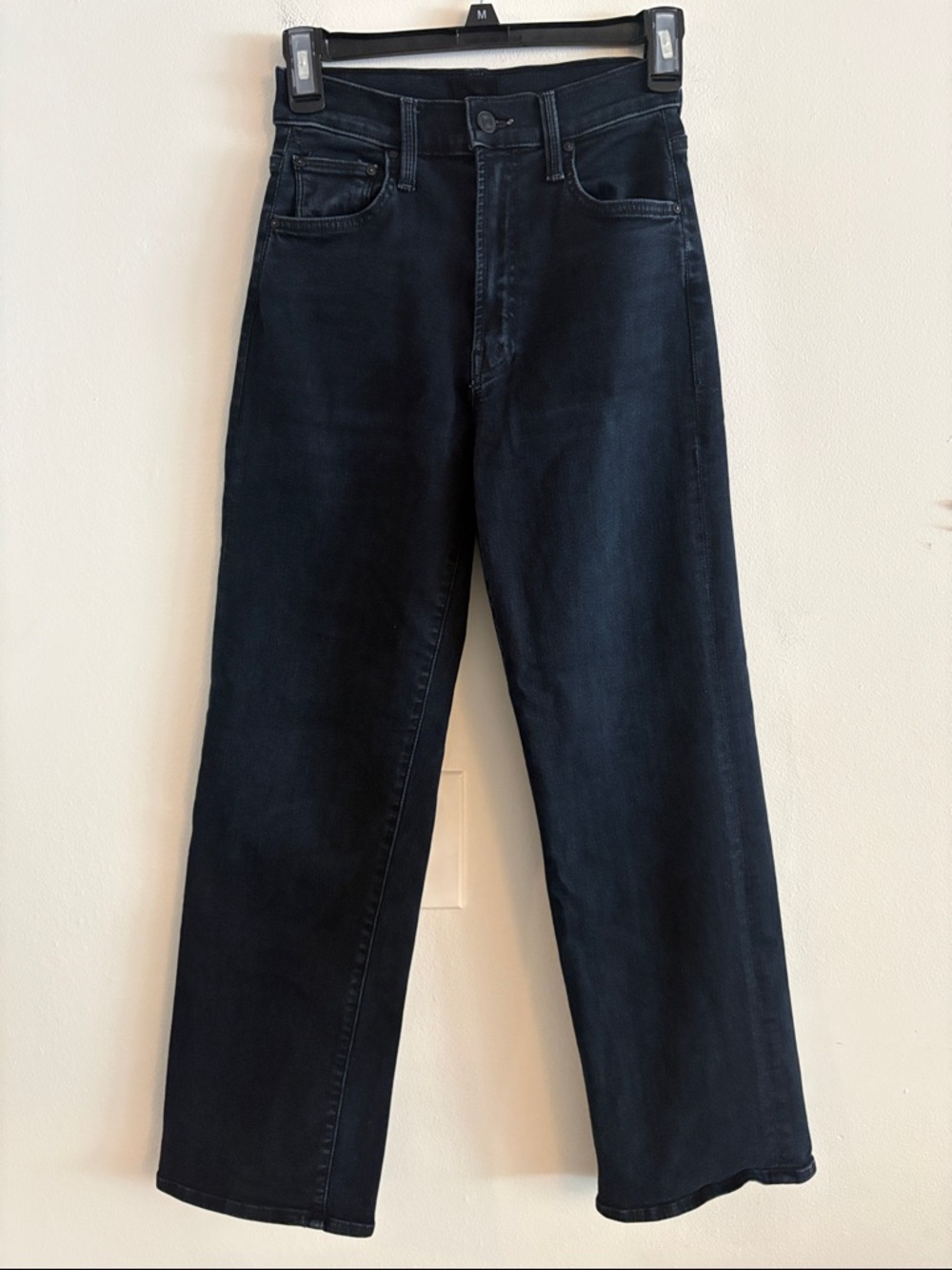 Mother The Rambler Zip Ankle Jeans in Night in Venice Women’s Size 24